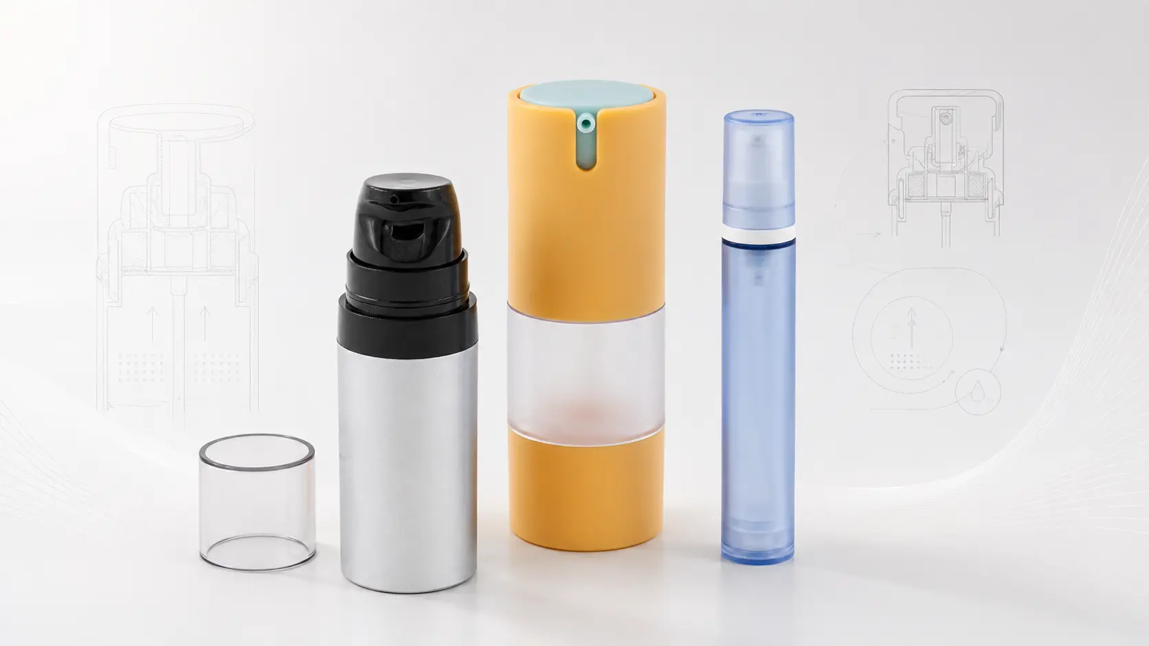 What is an airless bottle and how does it work?