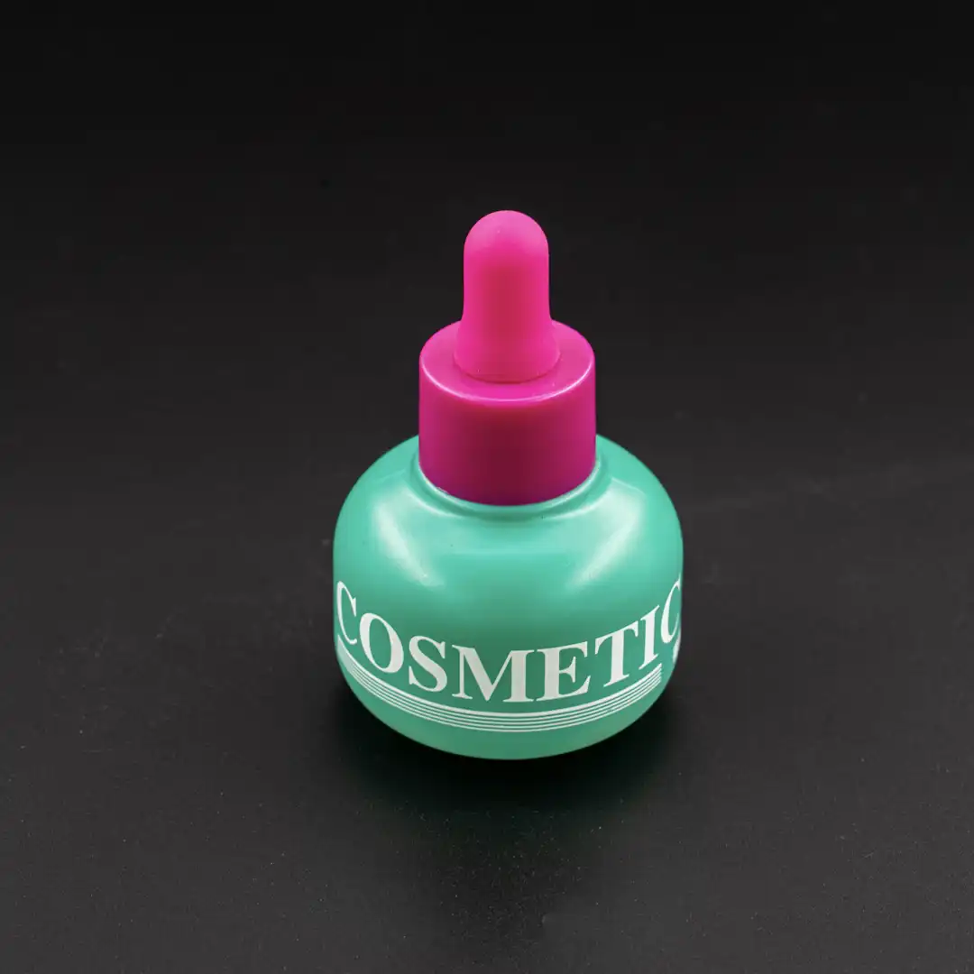 Damlalıklı cam serum şişesi