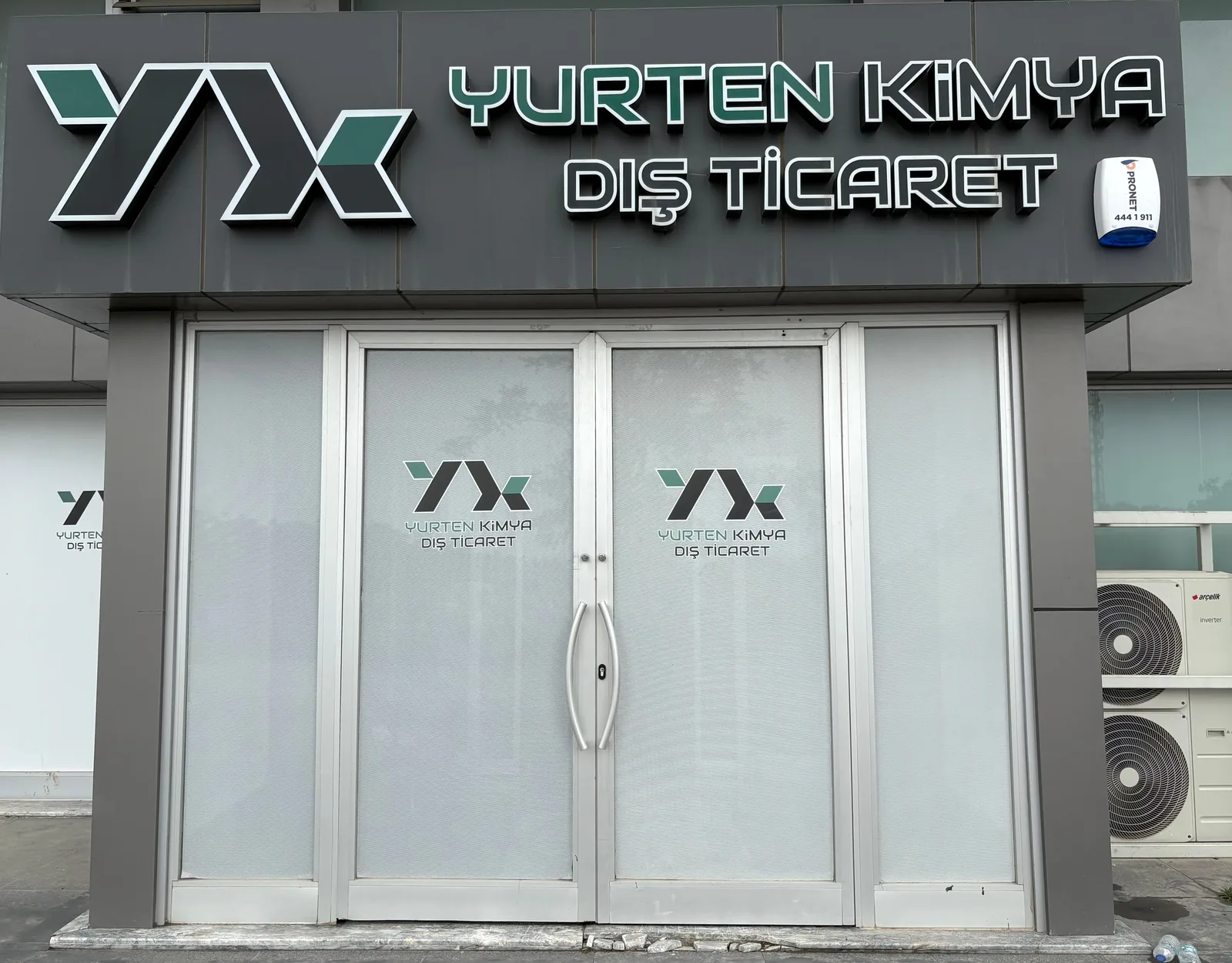 Yurten Kimya ofis girişi – Yurtenpack